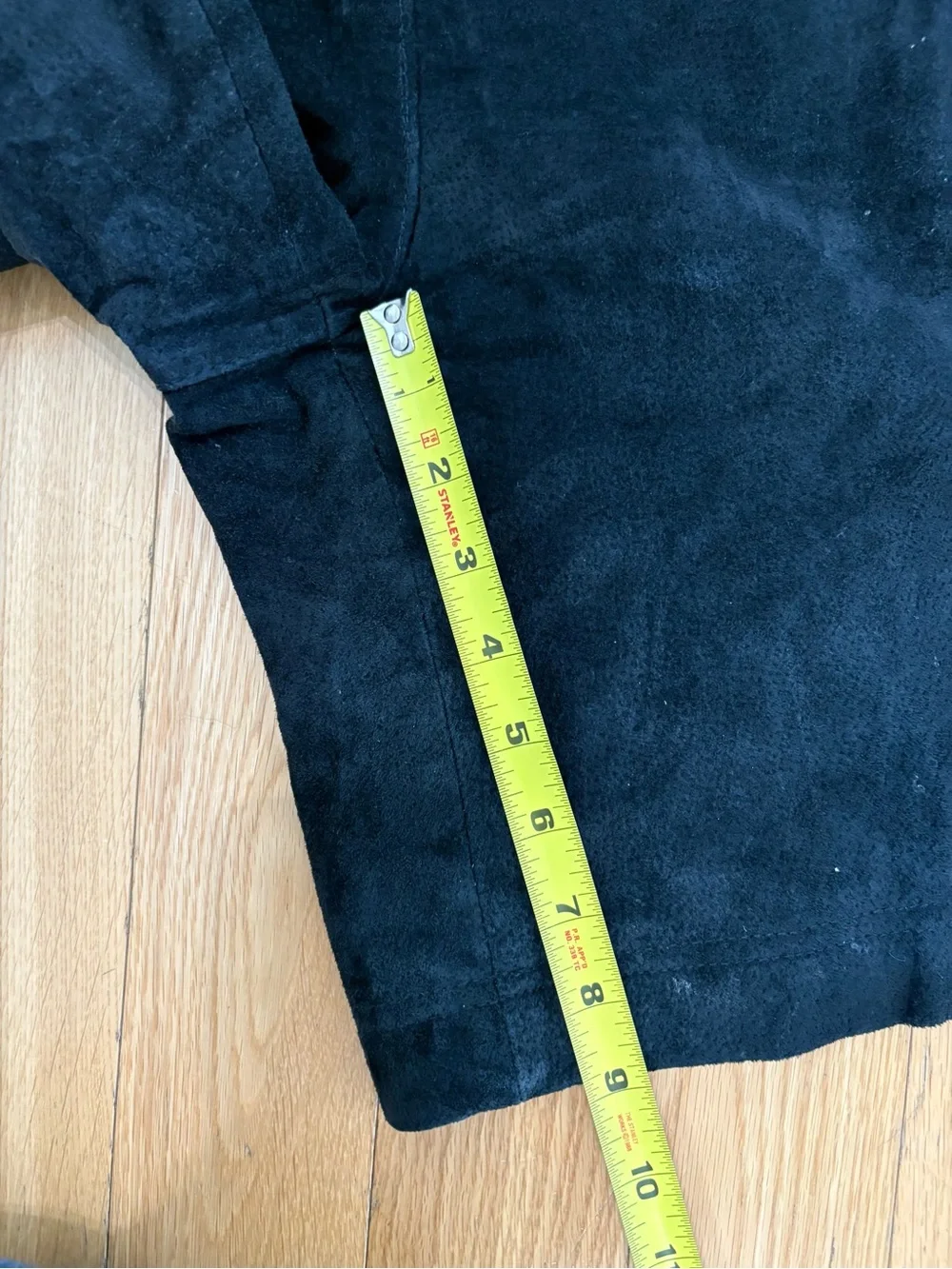 Dont Stop Classic Vintage Suede Pleated Shorts Black High Rise 14 Retro